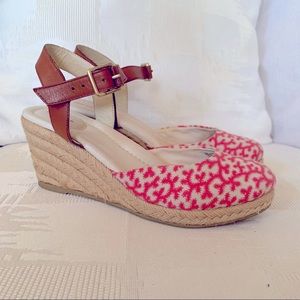 Closed Toe Espadrille Wedges
